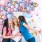 Light Pink and Blue Balloon Garland Arch Kit-130 PCS 5+12+18 Inch Pink Blue Confetti Gold Latex Balloons Gender Reveal Balloons For Boys Girls Gender Reveal Decorations Baby Shower Decorations